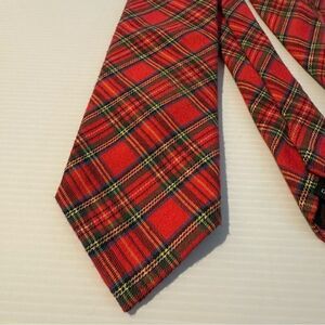 The Flying Scotsman vintage tartan cotton tie